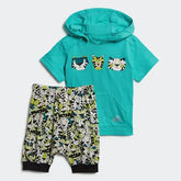 Бебешки Екип Adidas Graphic Summer Set HF1977