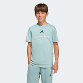 Юношеска Тениска Adidas SLOGAN SINGLE JERSEY KG5190