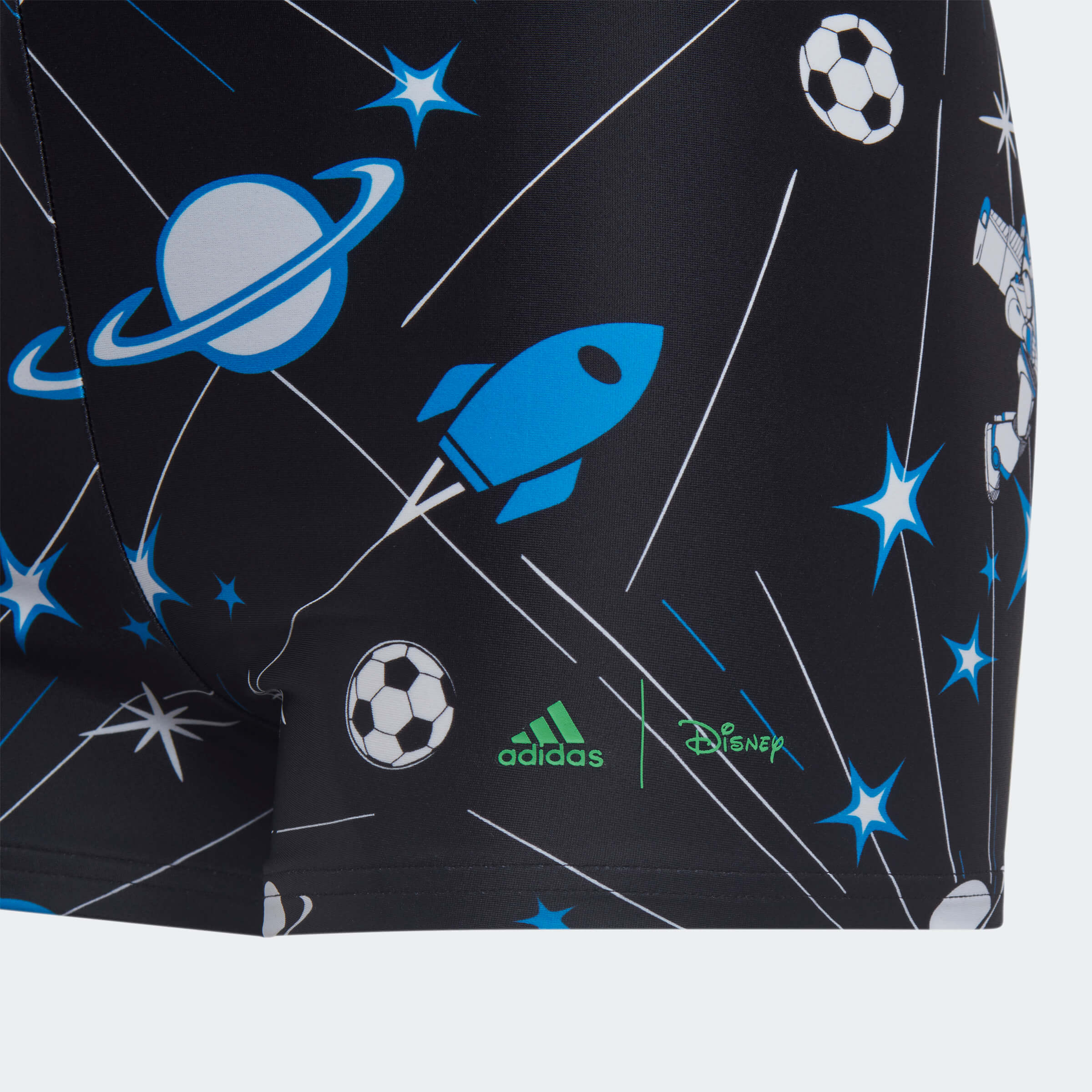 Юношески Бански Adidas BUZZ BRIEF HD2164 детайл надпис