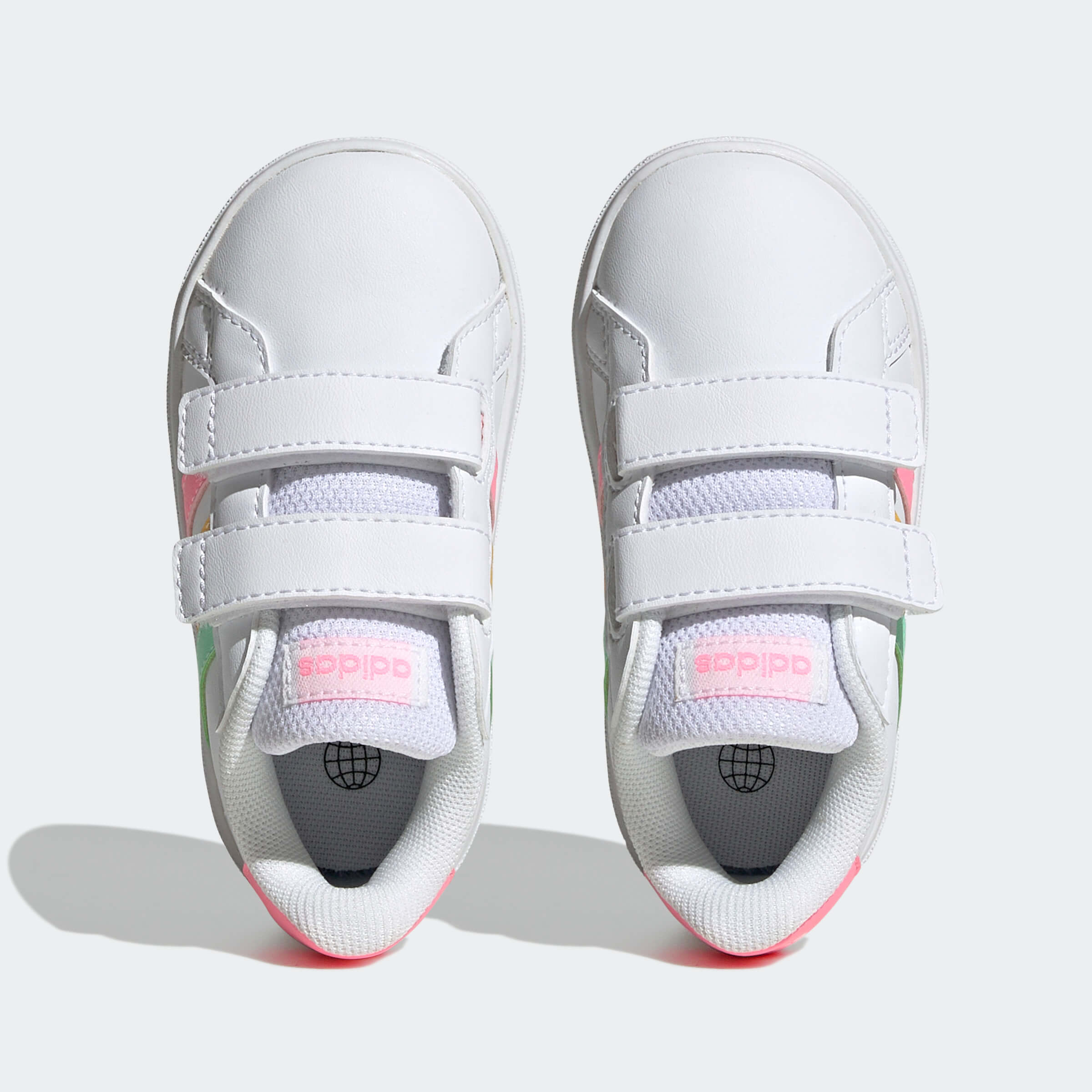 Бебешки Кецове Adidas GRAND COURT 2.0 CF HP8917 отгоре
