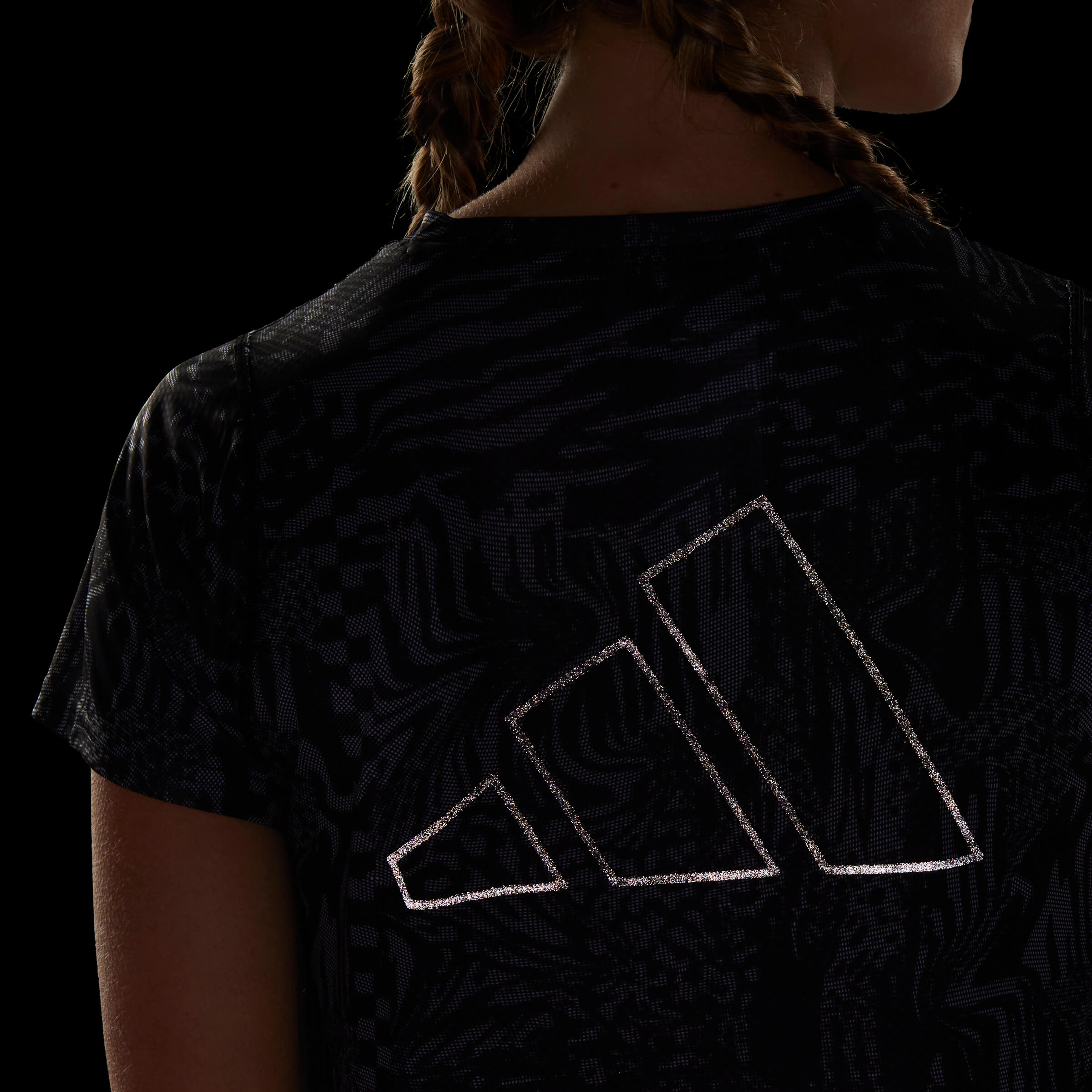 Дамска Тениска Adidas Run Icons 3 лого на гърба