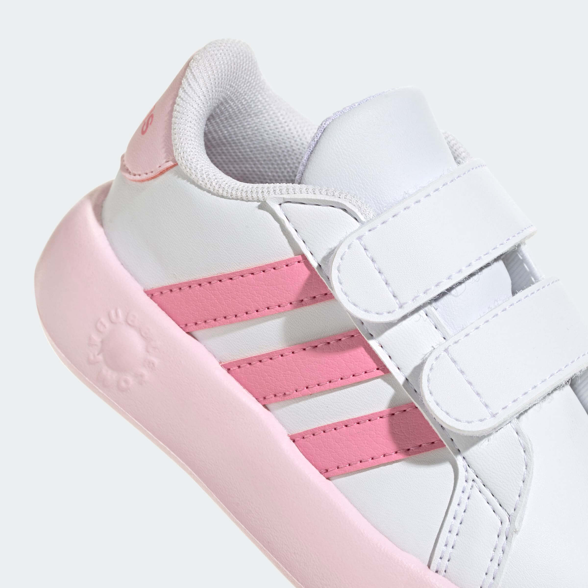 Бебешки Кецове Adidas GRAND COURT 2.0 CF детайл велкро лепенки
