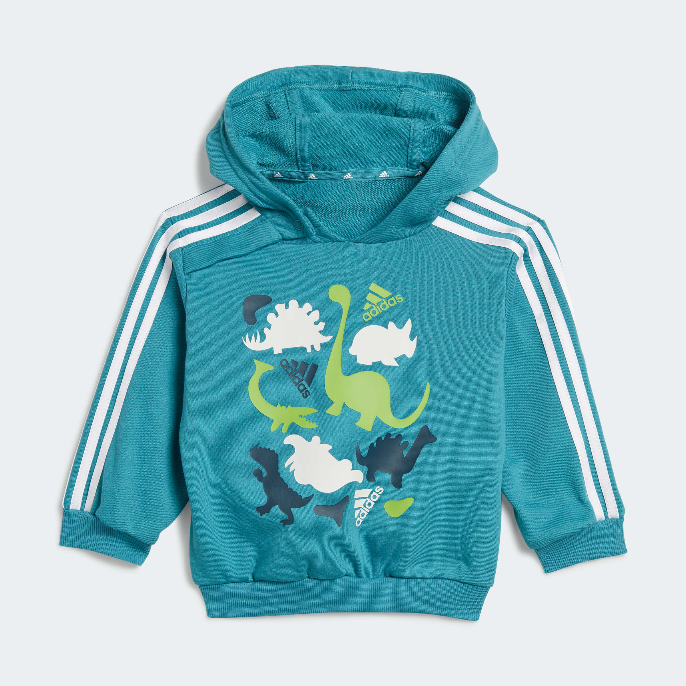 Бебешки Екип Adidas Dino Camo Allover Print блуза отпред
