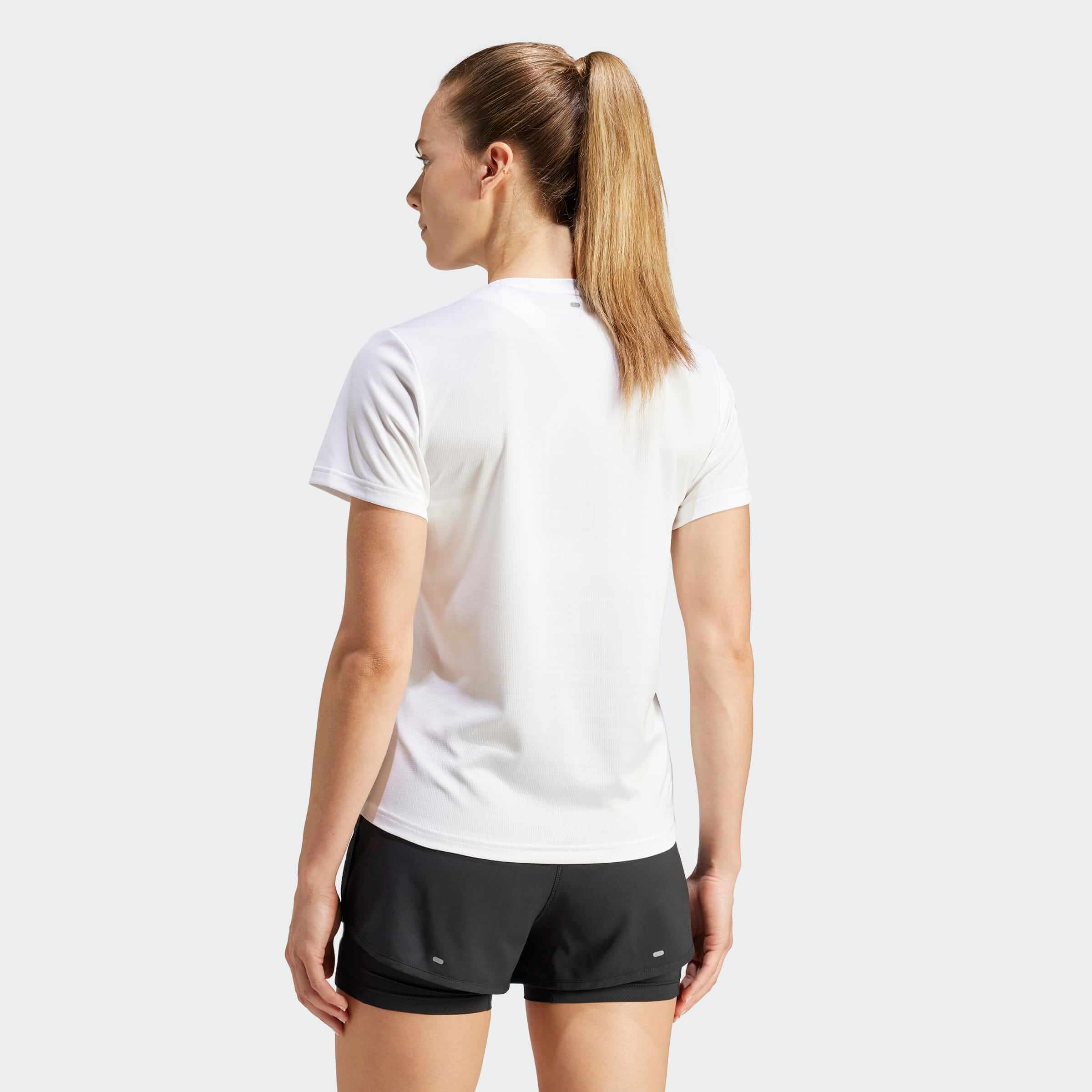 Дамска Тениска Adidas RUN IT TEE IN0111 в гръб