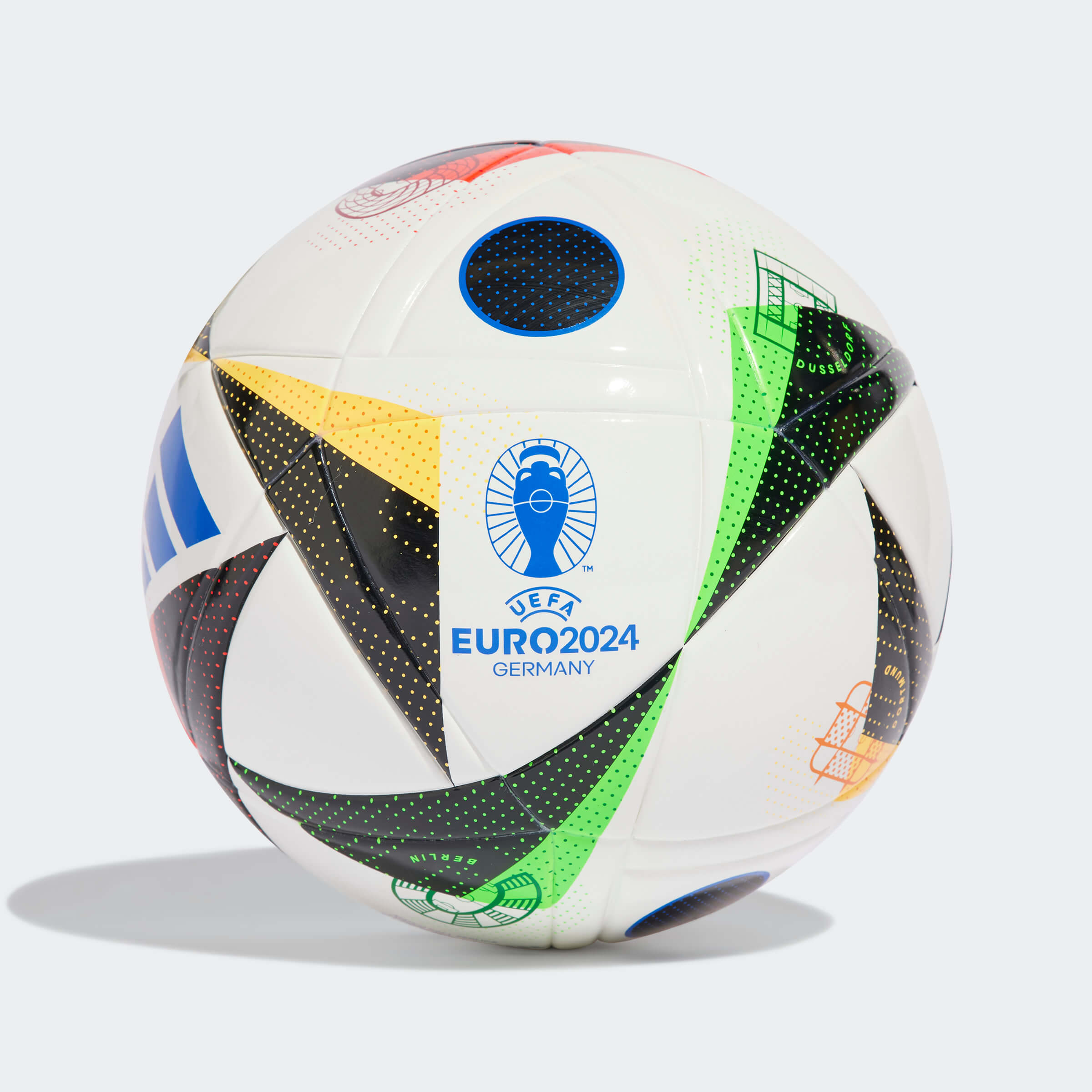 Футболна Топка Adidas EURO24 LGE J350 IN9376 отзад