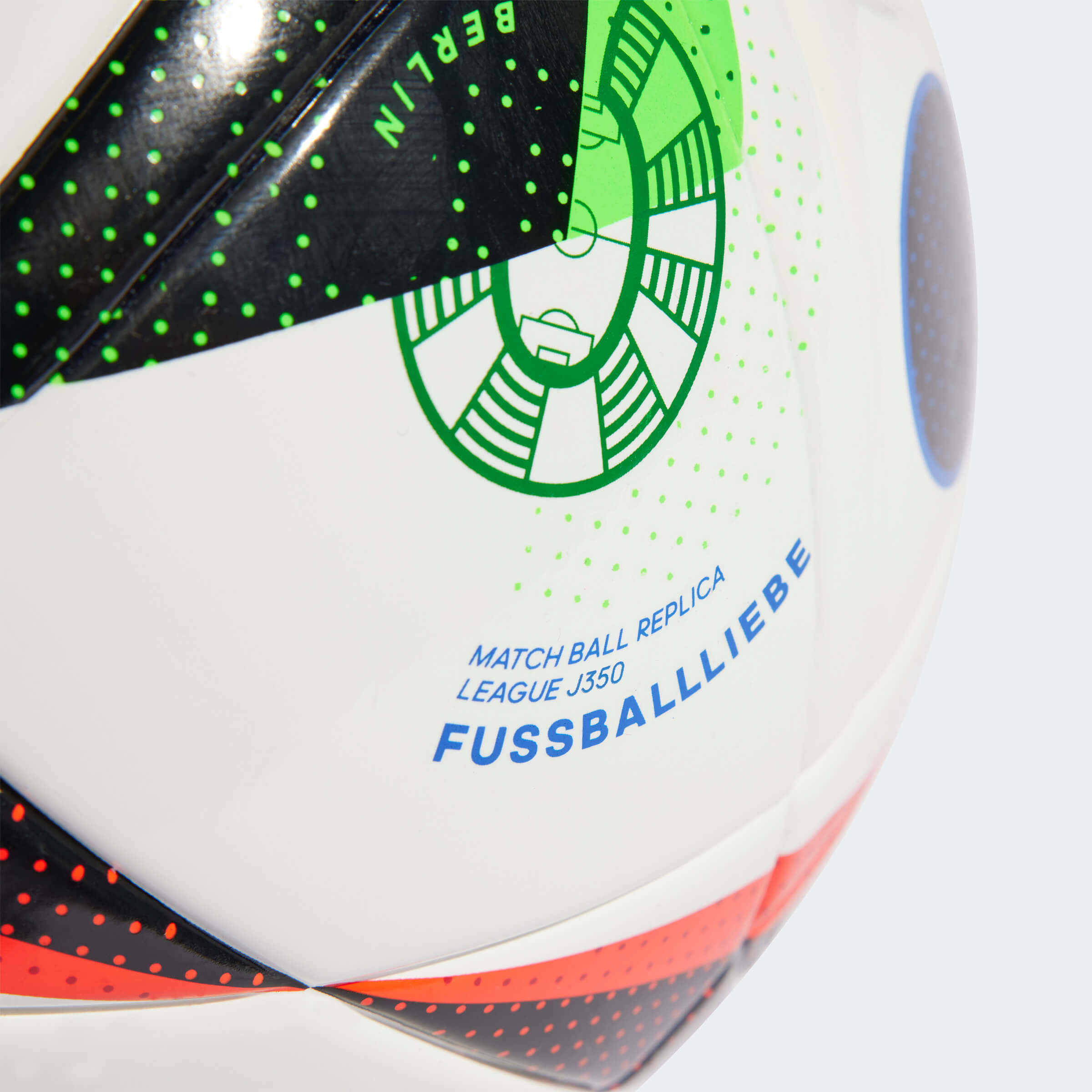 Футболна Топка Adidas EURO24 LGE J350 IN9376 детайл