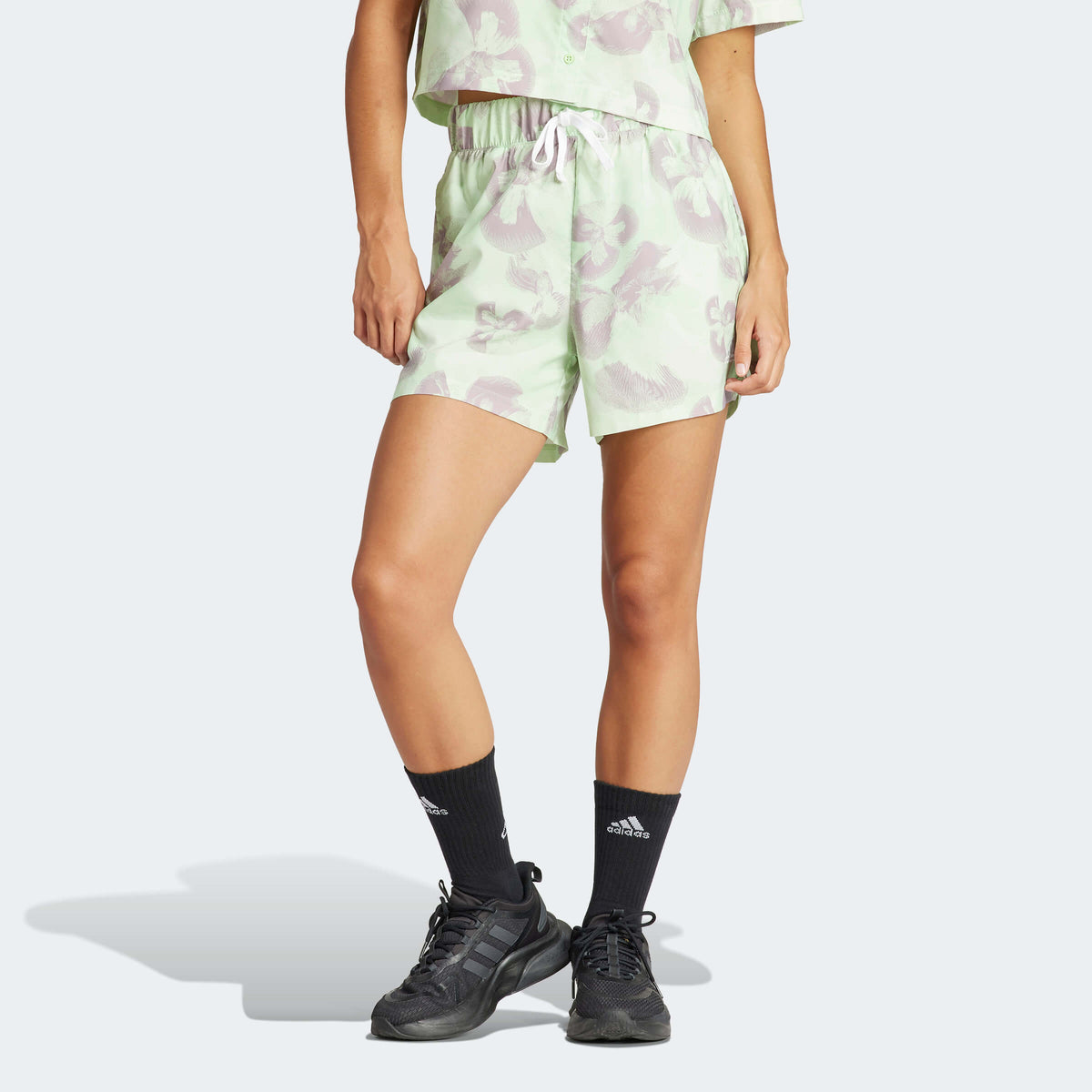 Дамски Къси Панталони Adidas W AOP Short IS4250