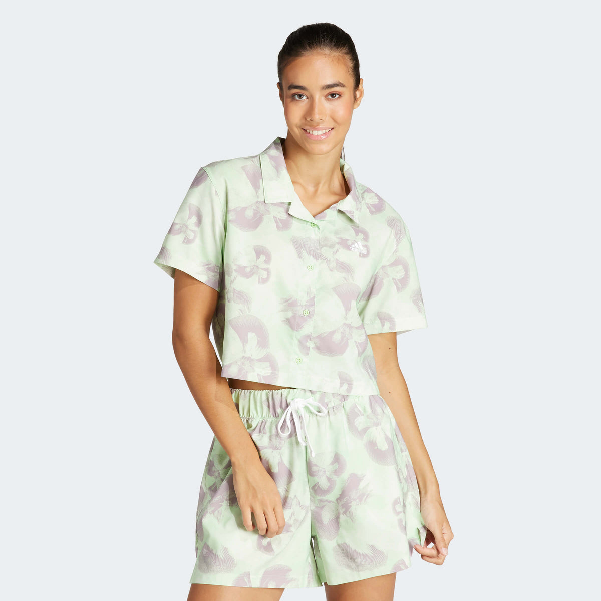 Дамска Тениска Adidas W AOP Shirt IS4251