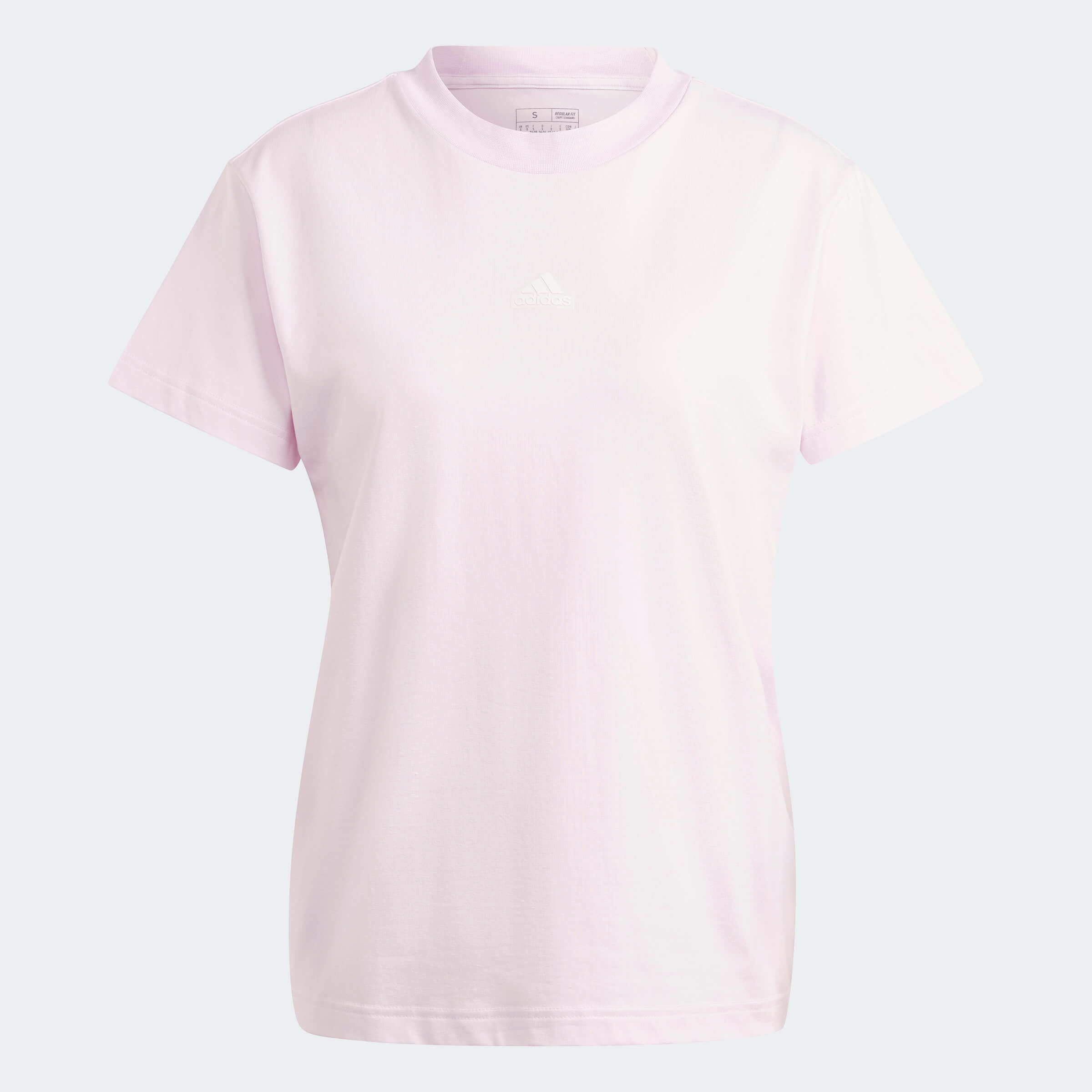 Дамска Тениска Adidas W BLUV TEE продуктова снимка в светло розово