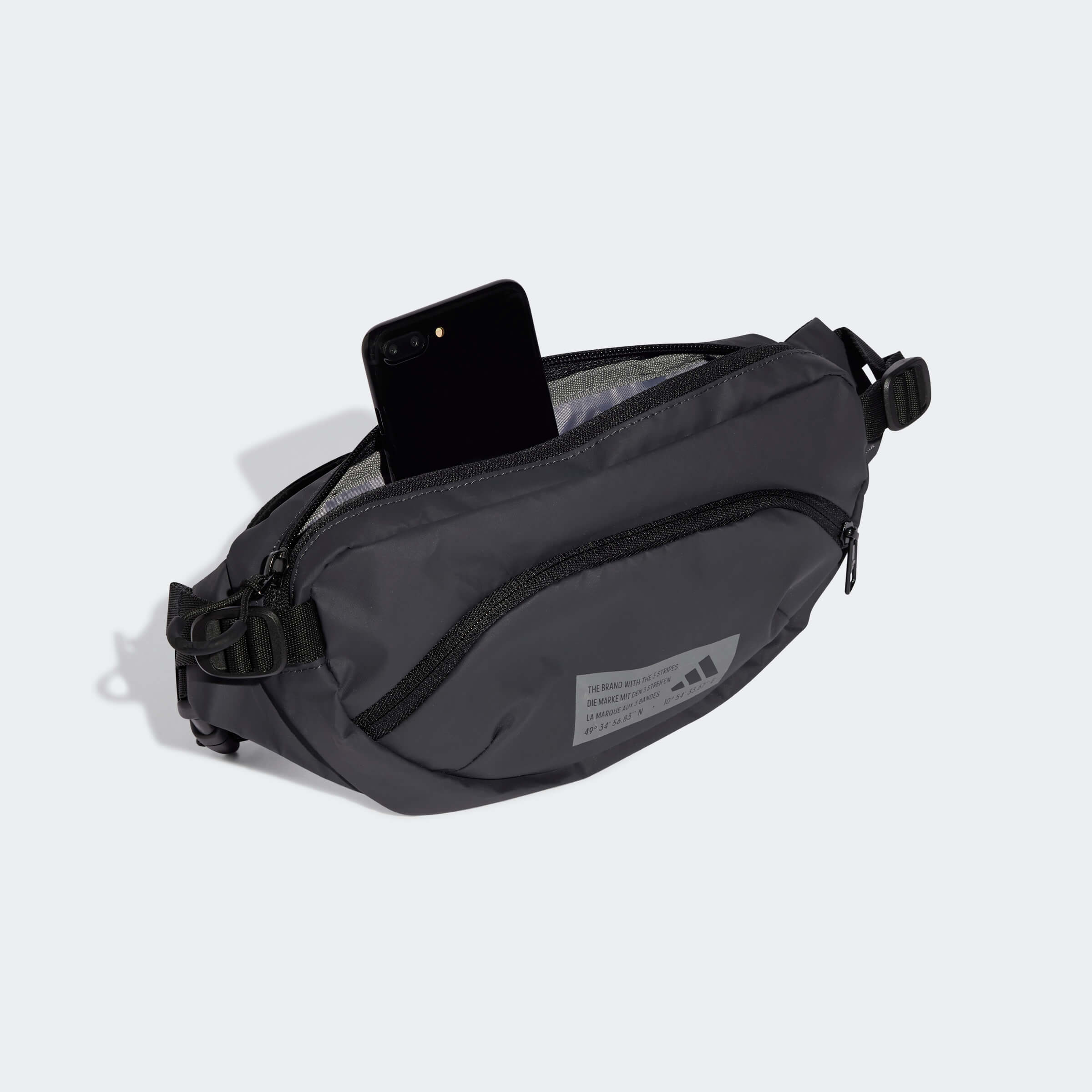 Чанта Adidas Hybrid Waist Bag отворена