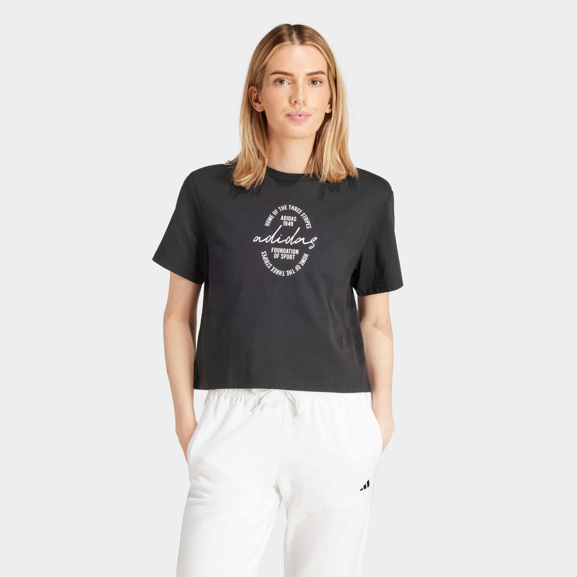 Дамска Тениска Adidas W BL SIG IY3408 основна снимка