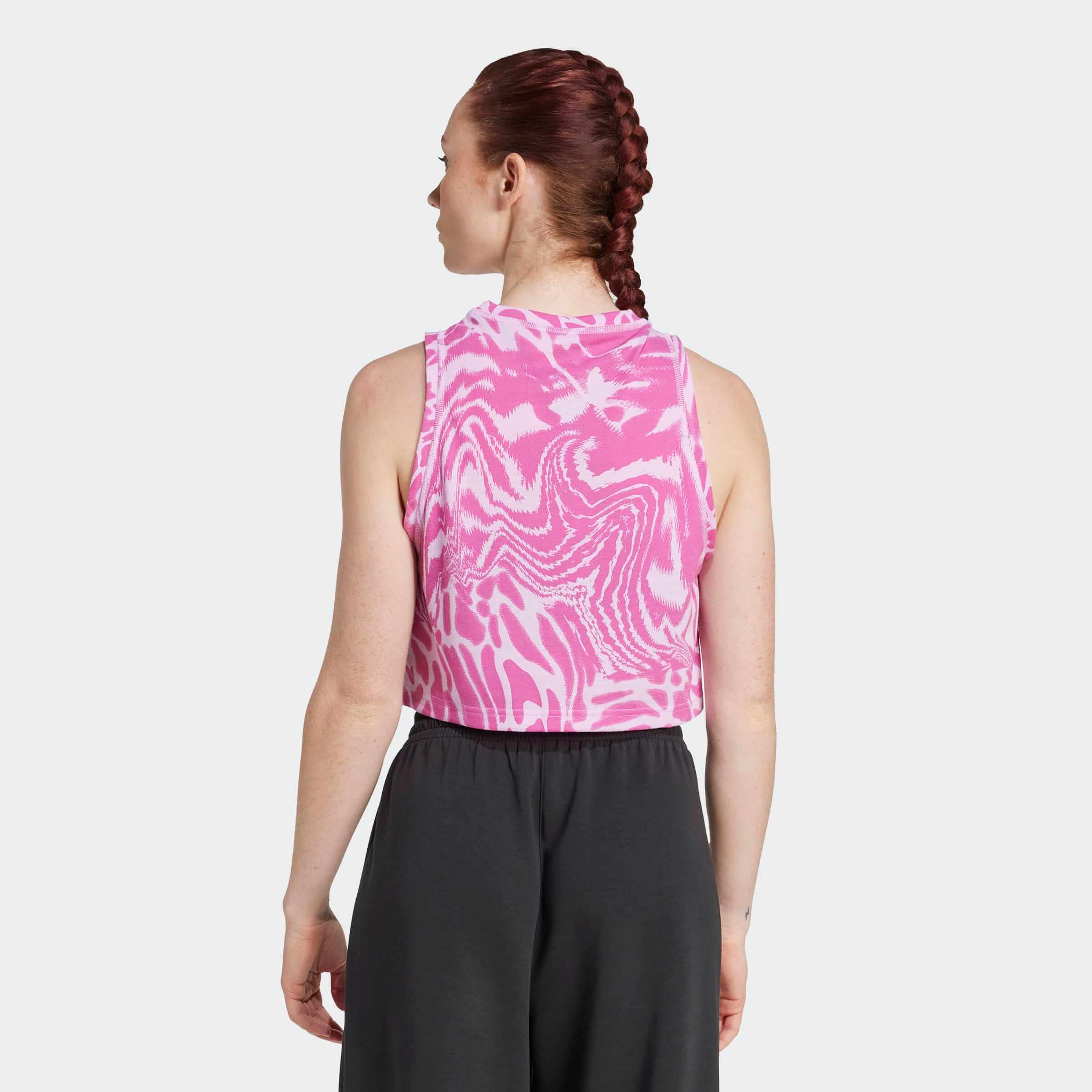 Дамски Топ Adidas WE MIN AOP в гръб