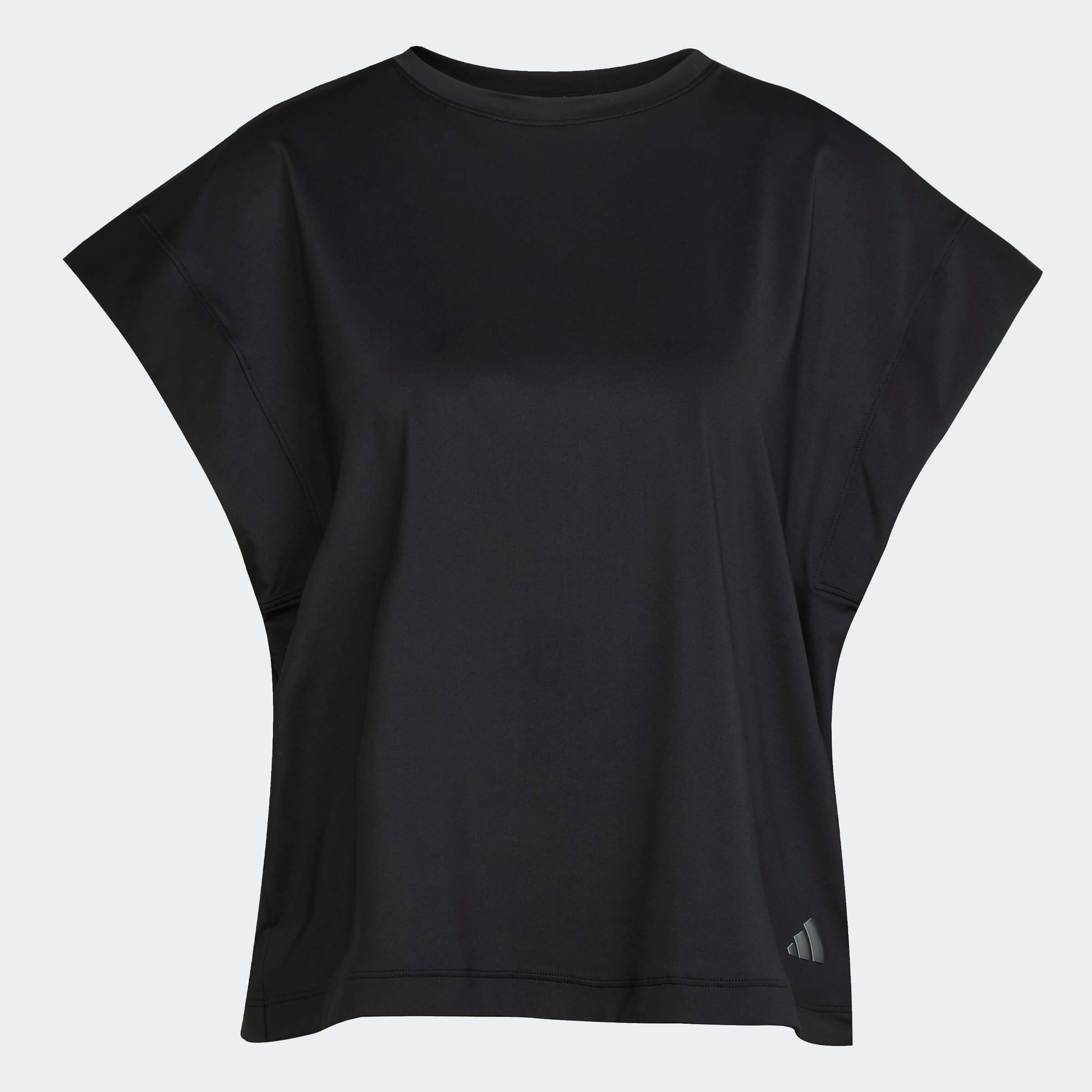 Дамска Тениска Adidas YGA T продуктова снимка в черно