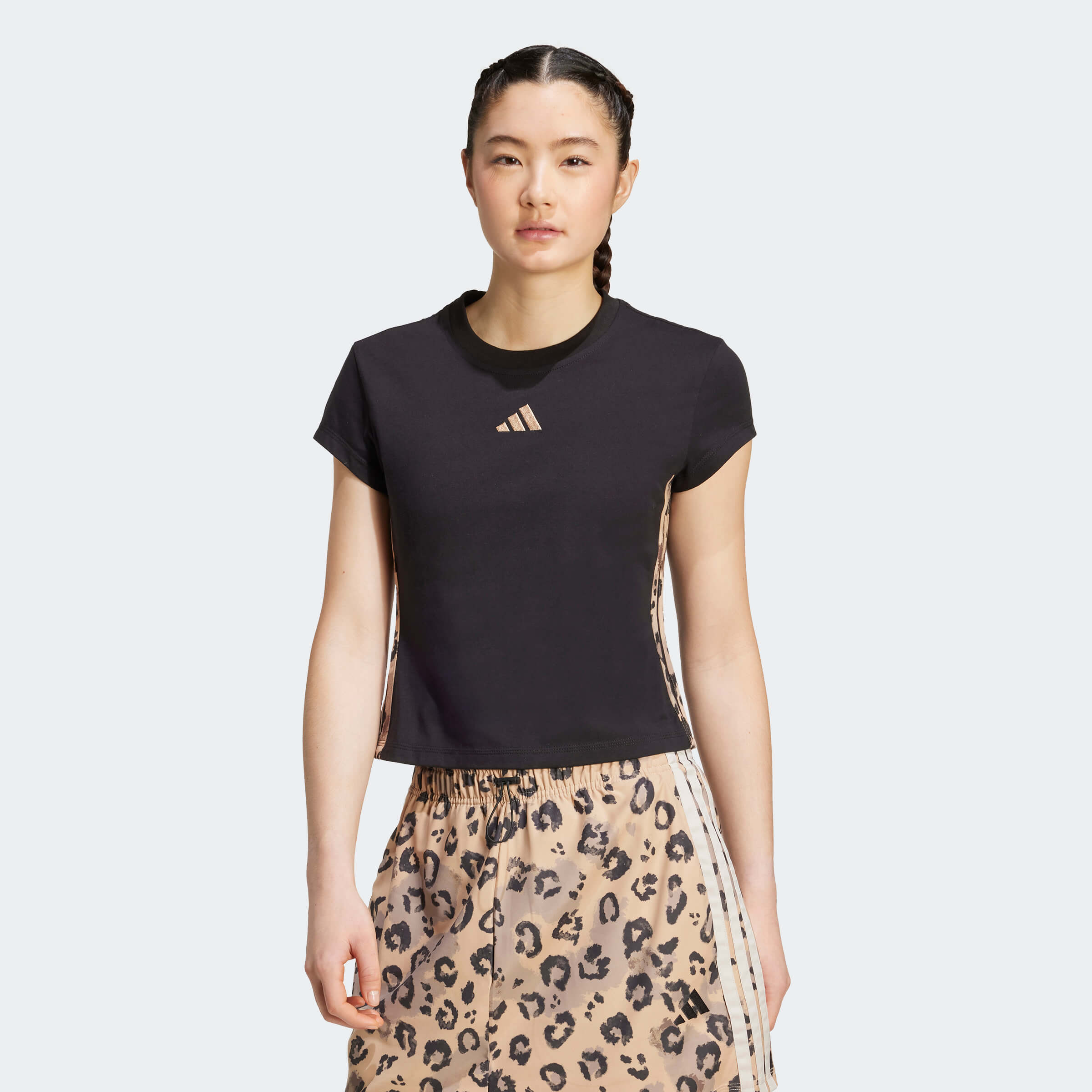 Дамска Тениска Adidas W AOP TEE JM1856 основна снимка