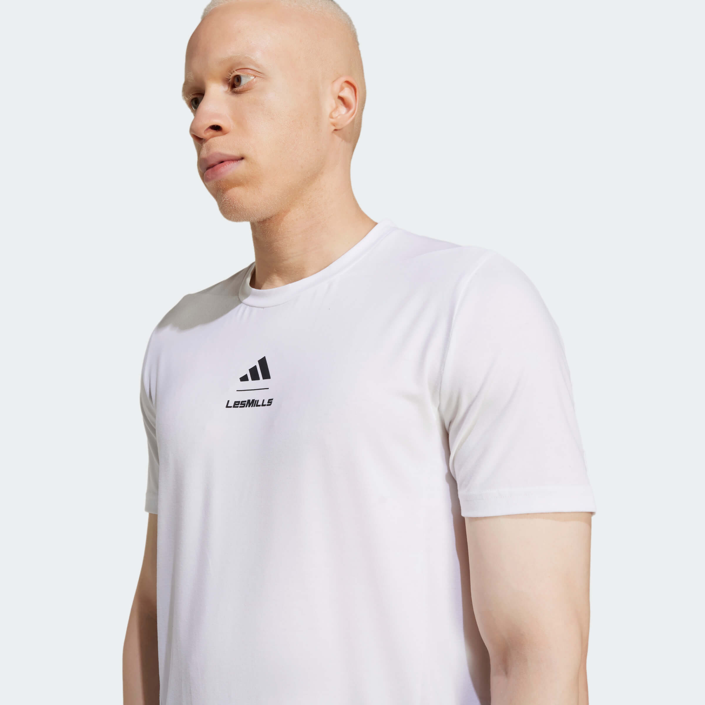 Тениска Adidas M LM G T JM3682 детайл лого