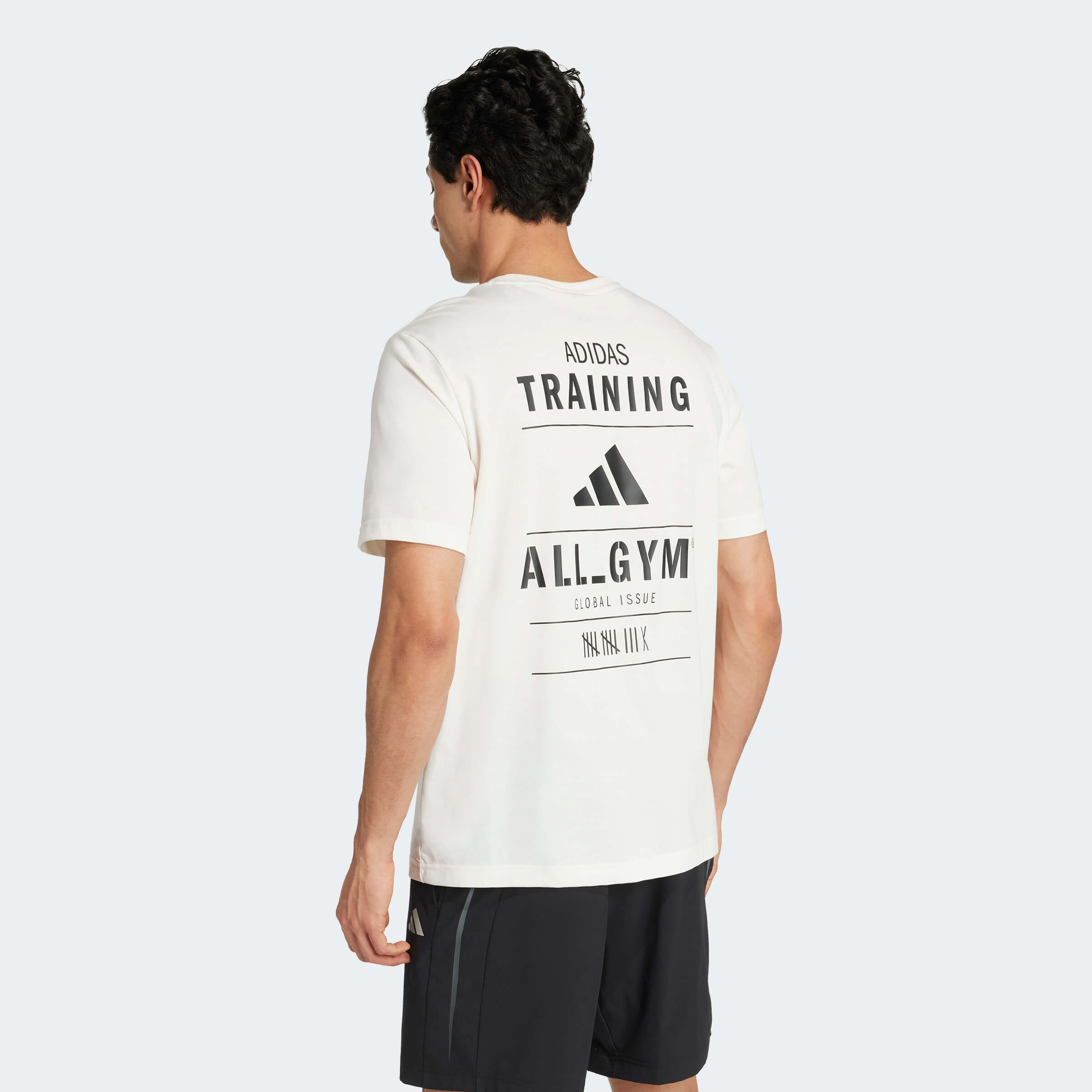Мъжка Тениска Adidas M TR CAT JM8976 в гръб