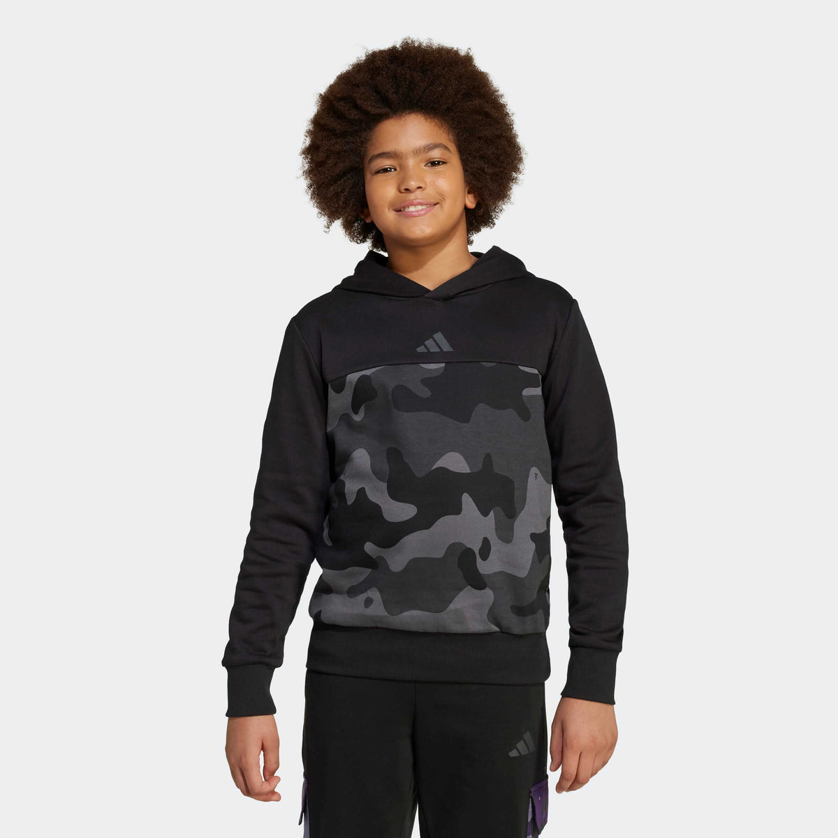 Юношески Суитшърт Adidas J CAMO FL JN2220
