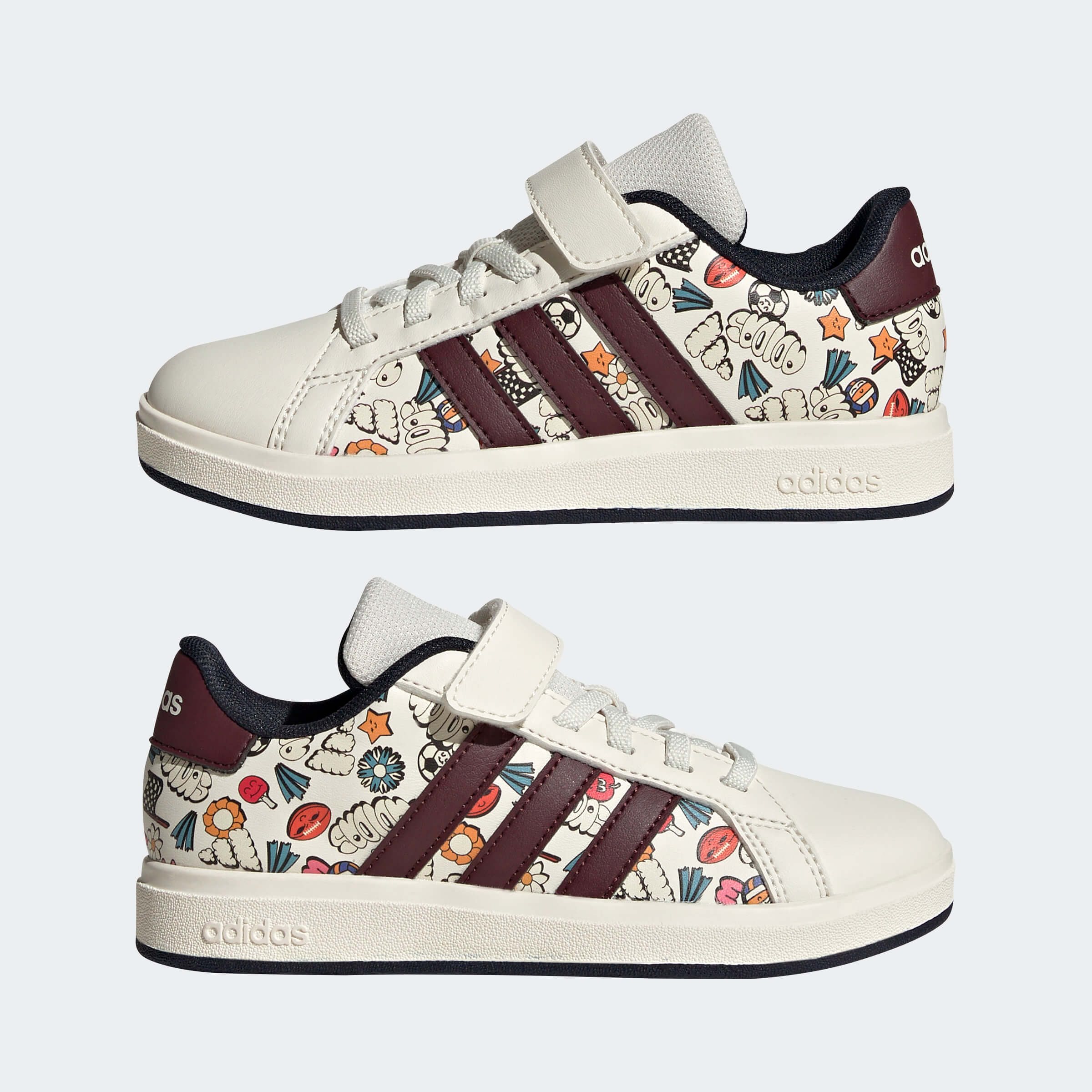 Детски Кецове Adidas GRAND COURT 2.0 EL JR5151 продуктова снимка