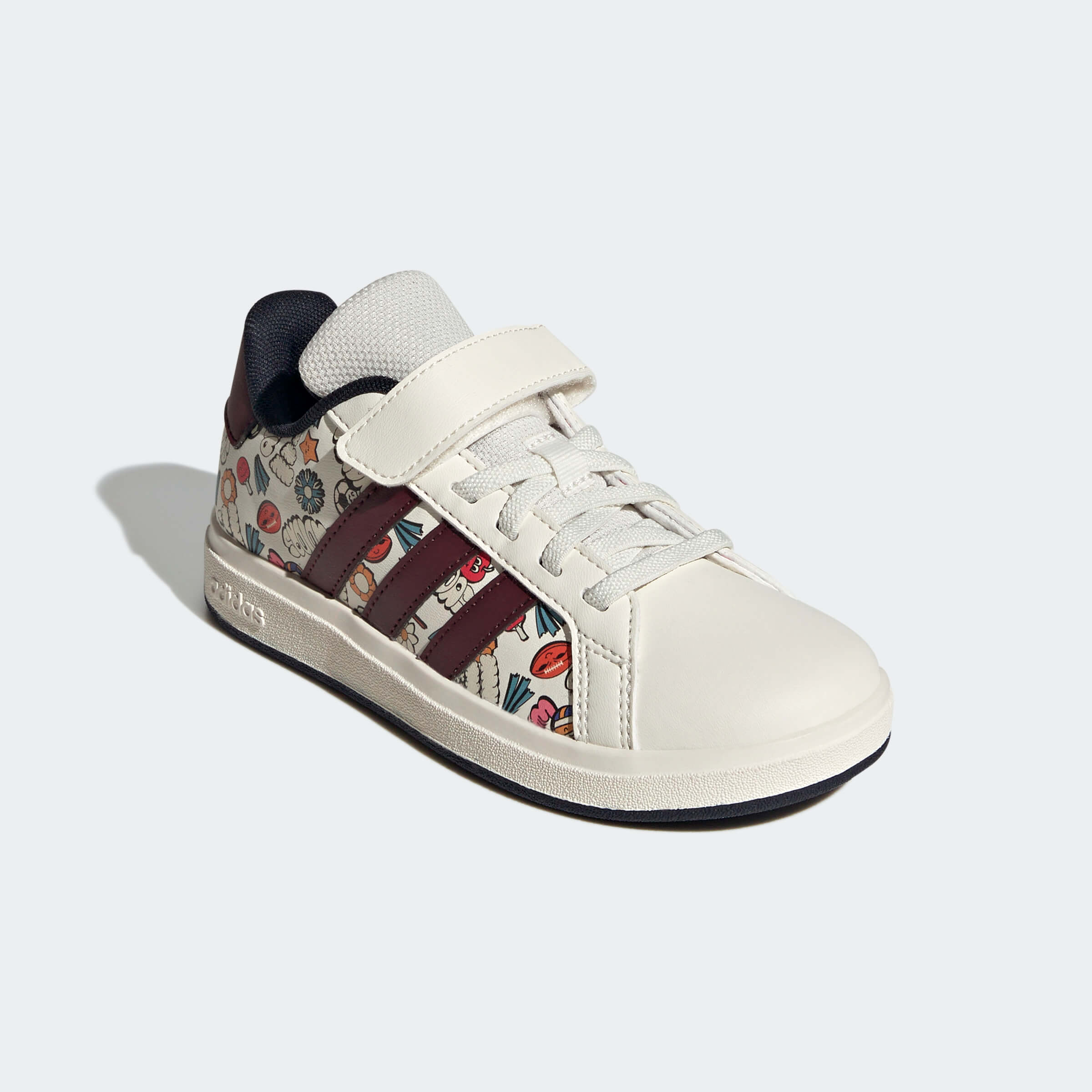 Детски Кецове Adidas GRAND COURT 2.0 EL JR5151 отпред