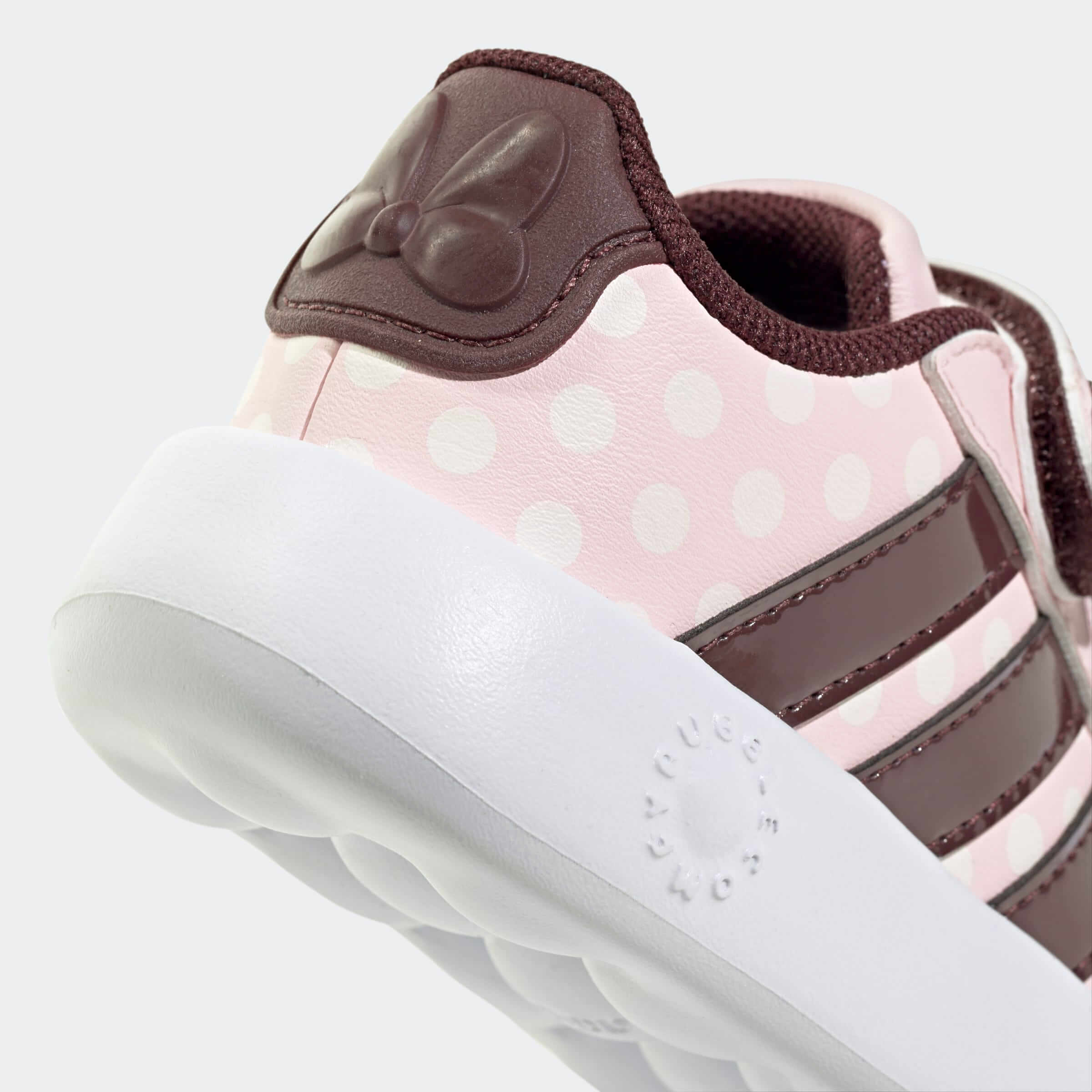 Бебешки Кецове Adidas GRAND COURT MINNIE JR8131 детайл принт