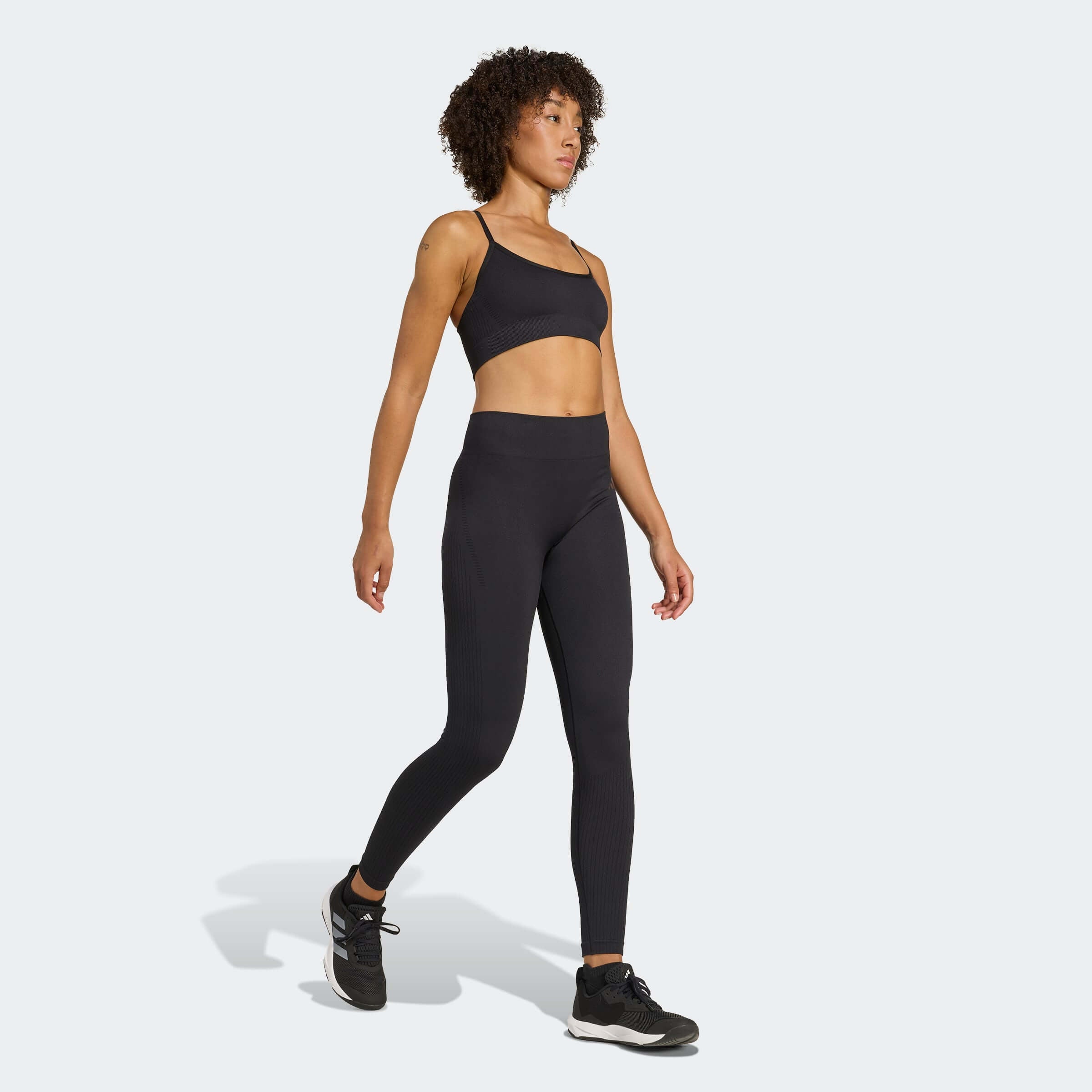 Дамски Клин Adidas WE KNIT 1/1 в цял ръст