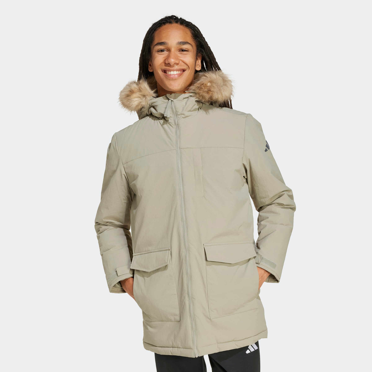 Мъжка Парка Adidas PAVERIC FUR JX7747