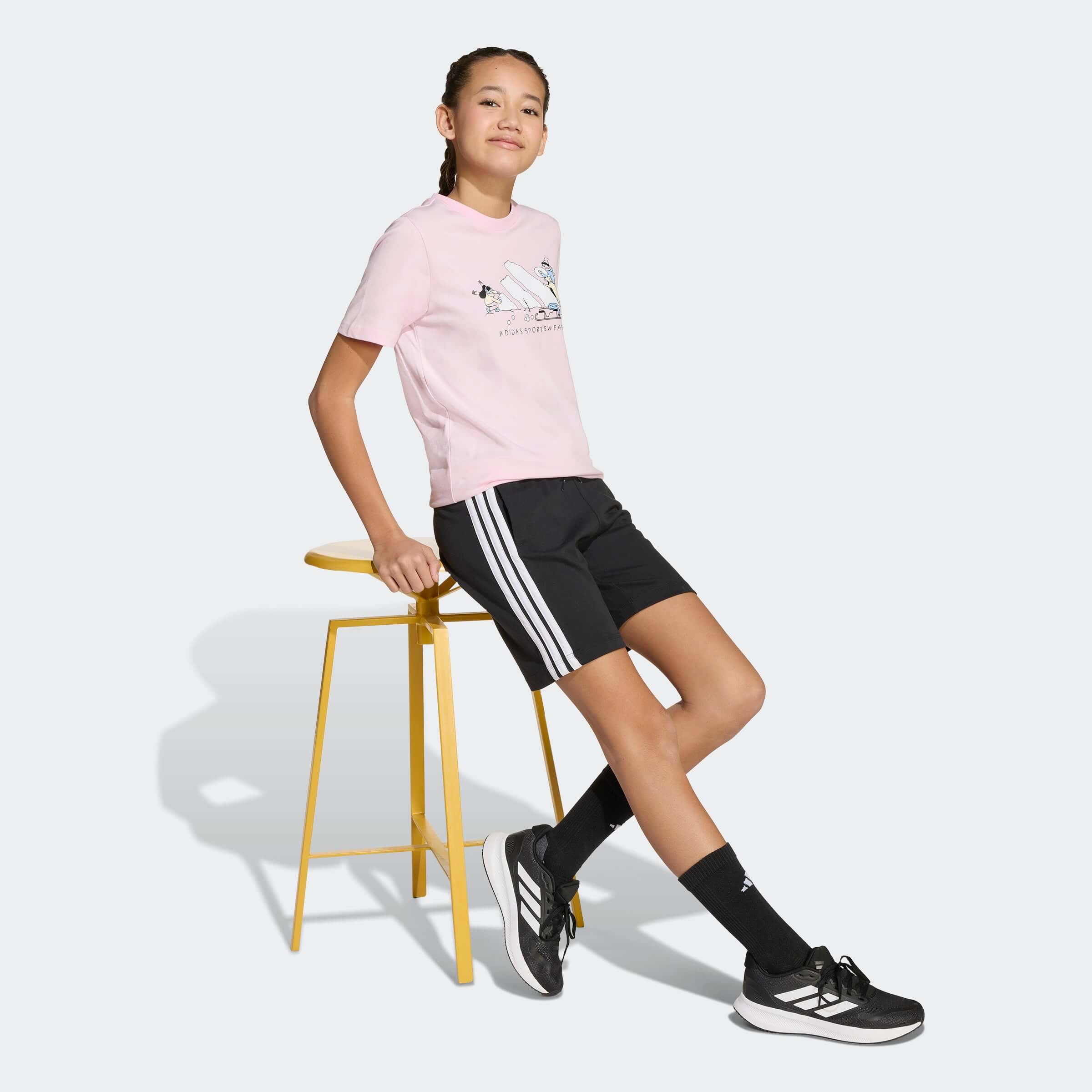 Детска Тениска Adidas J W SPORTS JY4949 в цял ръст
