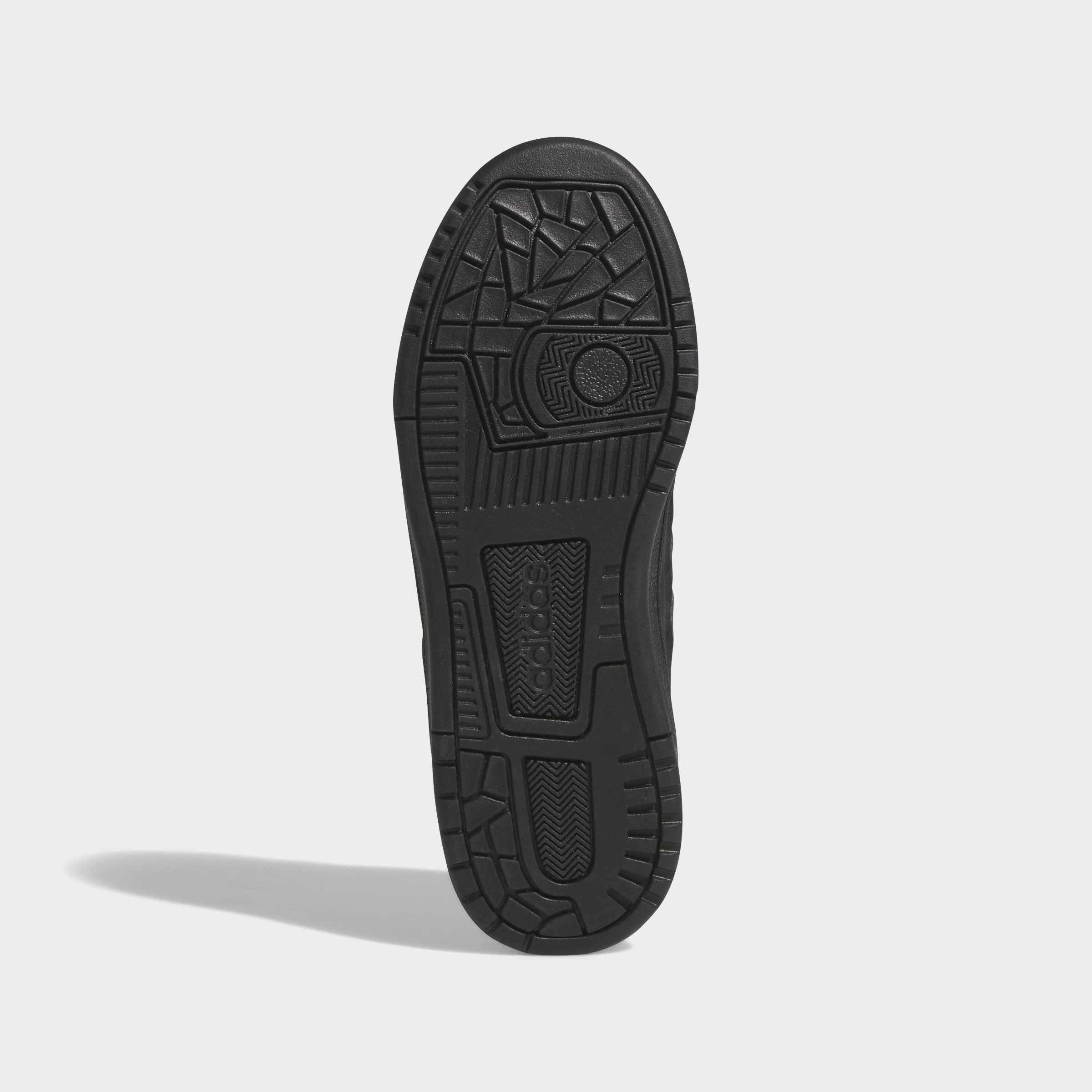 Черни юношески кецове Adidas Rapid Court Low KH8816 – гумена подметка с релефен грайфер