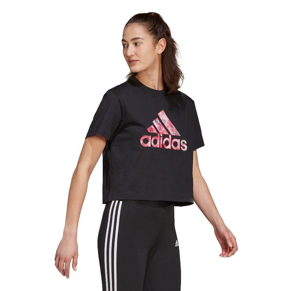 Тениска Adidas Zoe Saldana отстрани